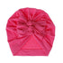 Modern Turban Baby Girls Bow Turban Hats Cotton Kids Beanie Children Hats Accessories For Girls Baby