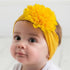 Headband Turban Flower Baby Girl Headbands Elastic Kids Hair Band Kids Hair Accessories Hair Bow For Girls