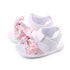 Baby Kids Girls Non-Slip Bowknot Sandals Cute Elegant Girl Shoes Newborn Infant First Walkers