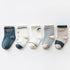 5PCS/SET Newborn Baby Socks Cotton for Girls Autumn Winter Toddler Baby Boy Socks Infant Kids socks