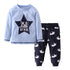 Newborn Baby Boy Clothes Set Long Sleeve Letter Like A Boss T-shirt , Pants Infant Clothing Set For Baby