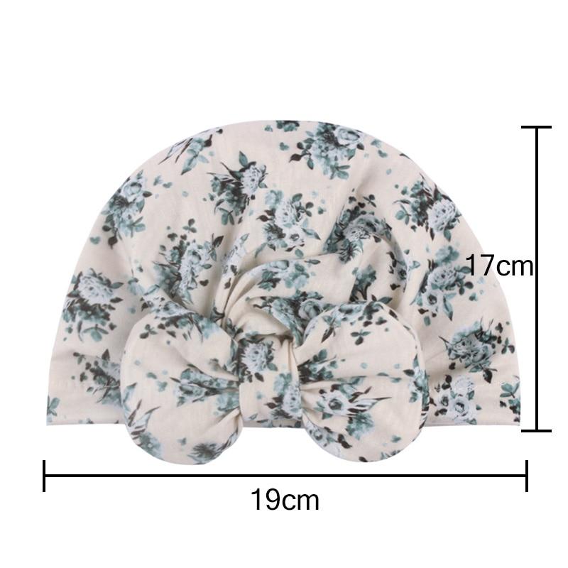 Baby Hat Soft Lovely Flower bowknot for Baby Girl Toddler Turban Hir Band Cap Newborn Headwrap Hat Baby Hairband