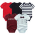 5 PC Baby Summer High Quality Striped Rompers Jumpsuit For Boy & Girls Comfortable Clothes