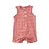 Summer Clothing Newborn Infant Baby Boy/Girl Striped Romper Sleeveless Outfit Jumpsuit Pajamas