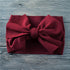 Newborn Large Bow Headwrap for Baby Girl Fabric Messy Bow Headband Turban Bowknot Tie