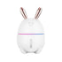 300ML Mini Air Humidifier Cute Rabbit USB Aroma Essential Oil Diffuser Colorful Night Light Car Office  Mist Maker