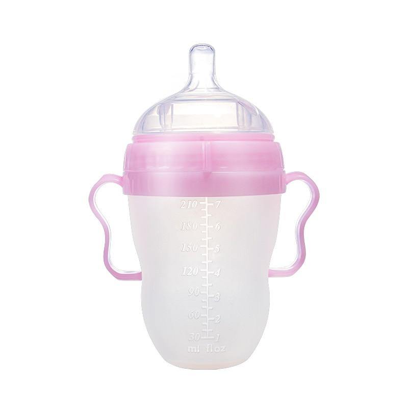 Silicone Baby Bottle Baby Milk Silicone Feeding Bottle Kids Drink Water Bottle Children Bottle For Kids