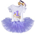 Modern Luxury Unicorn Party Dresses For 1 Year Baby Girl Birthday Outfits FOr 1st Birthday Party In Modern New Design