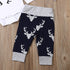 Newborn Baby Boy Clothes Costume Little Man Romper+Deer Leggings+Hat Warm Outfit Baby Boy Infant Clothes In elegant Modern Design