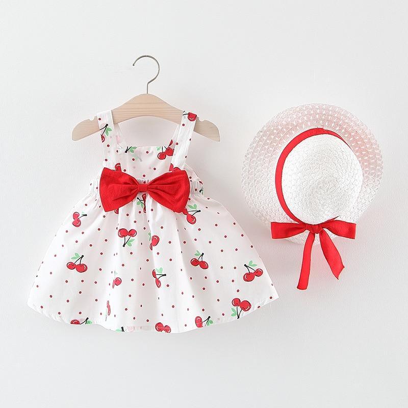 Luxury Handmade Elegant Modern Newborn Baby Girl Birthday & Princess Baby Dress With Hat