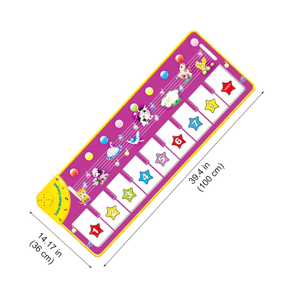 Electronic Musical Mat Carpets Keyboard Baby Piano Play Mat Toy Musical Instrument Music Toys Educational Toys Fro Kids