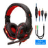 Professional Led Light Gaming Headphones for Computer Adjustable Bass Stereo PC Gamer Over Ear Wired Headset With Mic