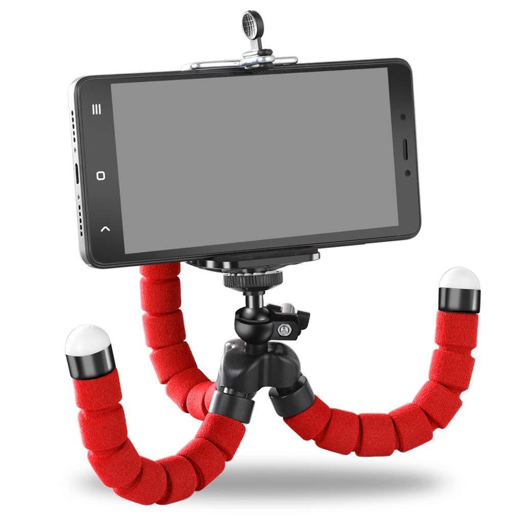 360 Degree Flexible Lightweight Tripods Phone Holder Camera Desk Universal Portable Holder