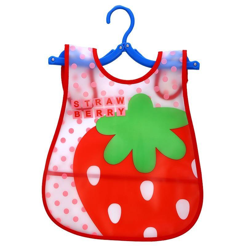 Modern Interesting Cartoon Adjustable Baby Bibs Waterproof Lunch Feeding Bibs Baby Cartoon Feeding Cloth Children Bib For Kids