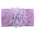 Headband Turban Flower Baby Girl Headbands Elastic Kids Hair Band Kids Hair Accessories Hair Bow For Girls