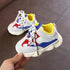 Baby Toddler Shoes New Spring Autumn Soft Bottom Patchwork Kids Sneakers Lace Up Boys Girls Sport Shoes Chaussure Enfant