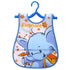 Fashion Printed Adjustable Animal Plastic Waterproof Lunch Feeding Bibs Feeding Cloth for Children In Modern Design