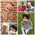 Modern Baby Girl Headband Autumn Winter Twist Knot Hair Band Knit Cotton Elastic Headbands Turban