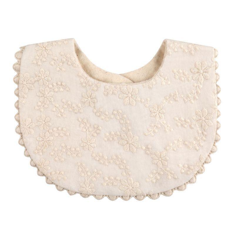 Infant Baby Bib Kid Toddler Dinner Feeding Tassel Double-side Cotton Linen Burp Cloths Saliva Towel For Baby