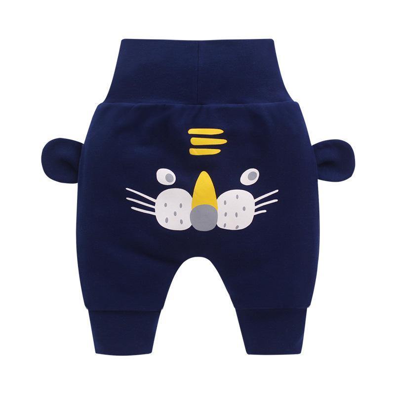 New Baby Fashion Long Pants Cartoon Animal Printing Baby Trousers Kid Wear Baby Pants  For Kids