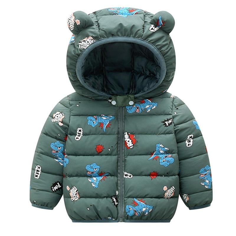 Baby Girls Winter Jackets For Children Spring Autumn Outerwear Hooded Infant Coats In Modern New Design For Girls and Boys