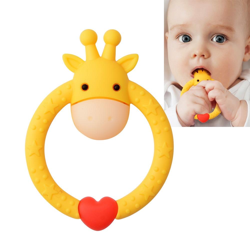 Cute Animal  Baby   Silicone Teether Child Supplies Baby Nursing  Dental Care Child Sucking Toy Perfect For Kids And Parents