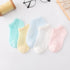 5 Pairs Thin Combed Cotton Cute Animal Baby Socks Mesh Short Socks For Newborns Boys & Girls