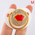 Diamond Luxury Modern Cartoon Eye Baby Pacifier Bling Newborn Kids Baby Boys Girl Nipples Silicone Pacifier For Baby