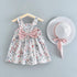 Luxury Handmade Elegant Modern Newborn Baby Girl Birthday & Princess Baby Dress With Hat