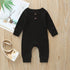 Infant Baby Boy And Girl clothes One-Piece Knitted Solid Long Sleeve Romper Jumpsuit In Classic Deisgn