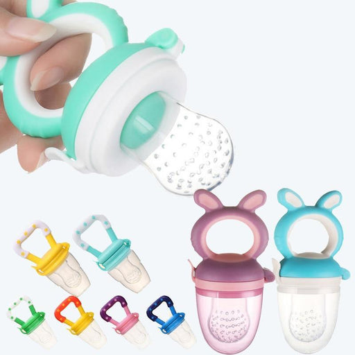 Modern NEW Baby Fresh Food Nibbler Pacifiers Feeder for Kids Fruit Feeding Nipple Safe Supplies Nipple Teat Pacifier For Baby and Kids