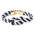 Modern Elegant Multi-Layer Concentric New Knot Braided Nylon Rope Men Anchor Amazing Bracelet Charm Couple Bracelets For Women Navy Jewelry Friendship