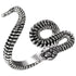 Fashion Retro Exaggerated Spirit Snake Ring Personality Punk Wind Snake-Shaped Nightclub Style  Ring For Women and Girs Student Trend Jewelry Design