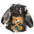 Newborn Baby Boys Jacket Hooded Coat with 100% Cotton Military Camouflage Style for Children In Modern Design