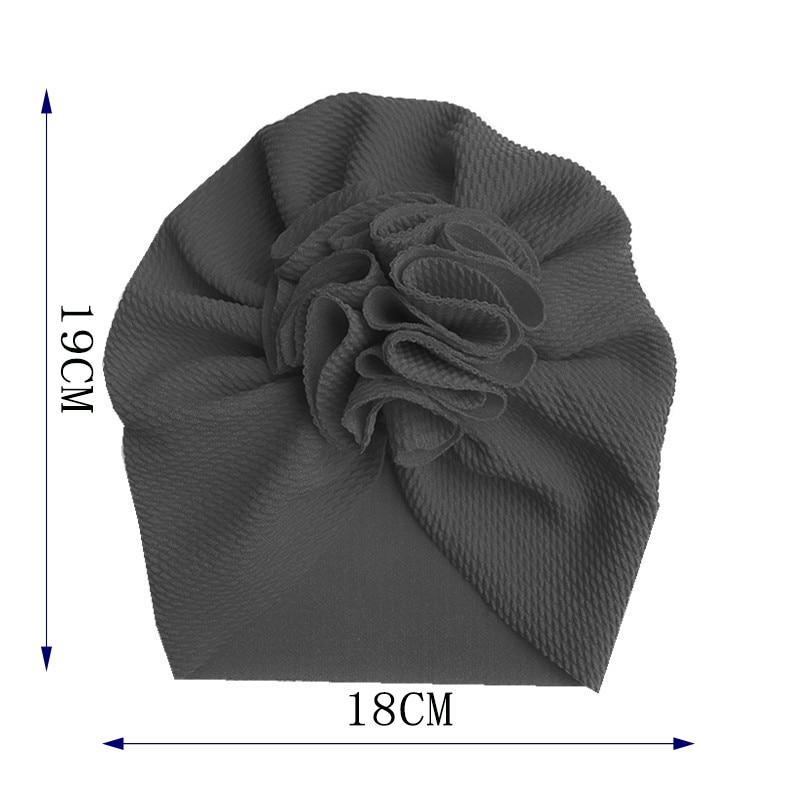 Elegant Flower Baby Hat Toddler Turban Head wraps Kids Bonnet Hat Newborn Baby Hat For Baby Girls