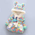 Luxury Newborn Children Plus Cute Hooded Cotton Jacket  Infant Clothing for Baby Girls In Elegant Colorful Design  For Winter