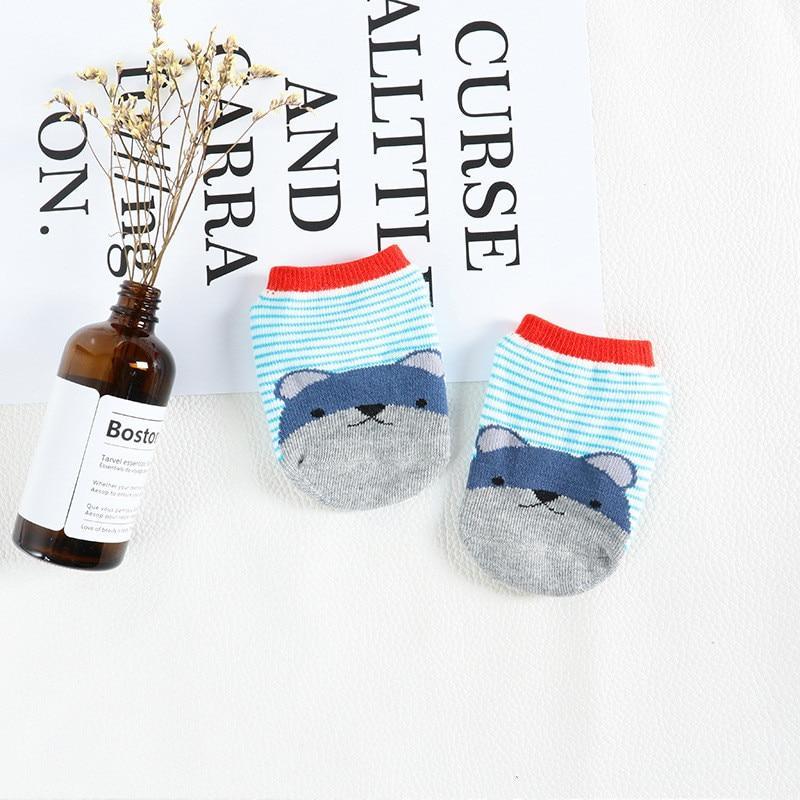 Elegant Printed Baby Anti Slip SocksBaby Toddler Low Cut Socks For Boys and Girls Kids