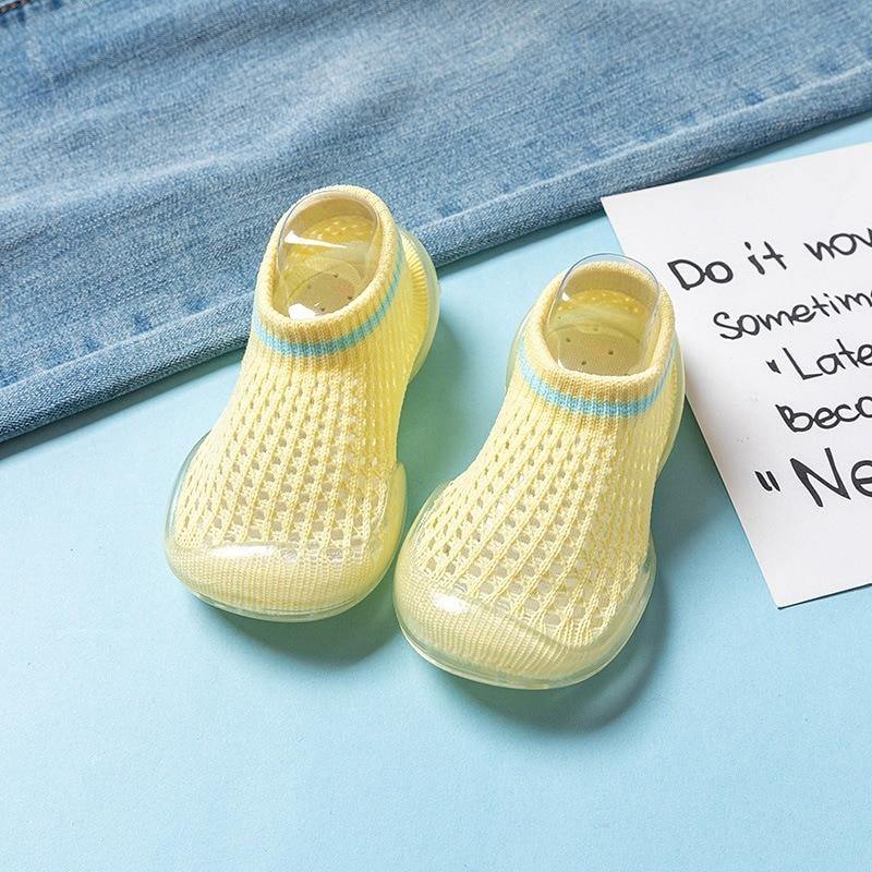 Children Anti-slip Shoes Newborn Baby Girl Cotton Non-slip Floor Socks Baby Boy Rubber Cartoon Indoor Socks Infant Shoes