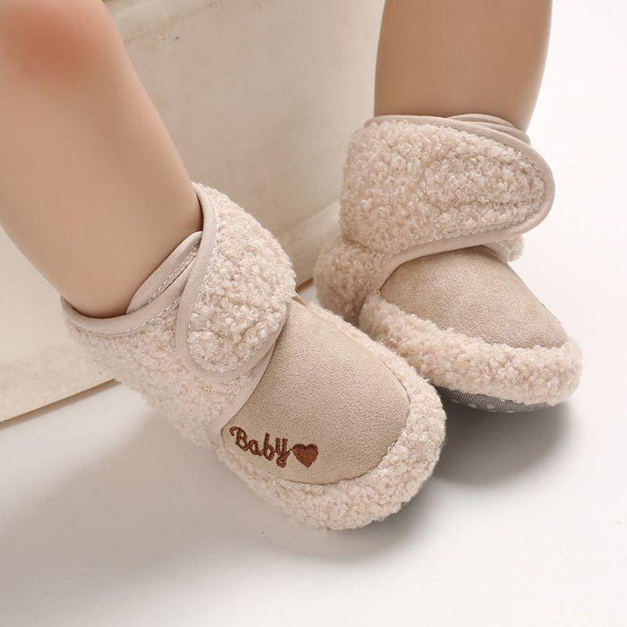 Baby Winter Warm First Walkers Cotton Baby Shoes Cute Infant Baby Shoes Soft Sole Shoe For Toddlers For Boys And Girls