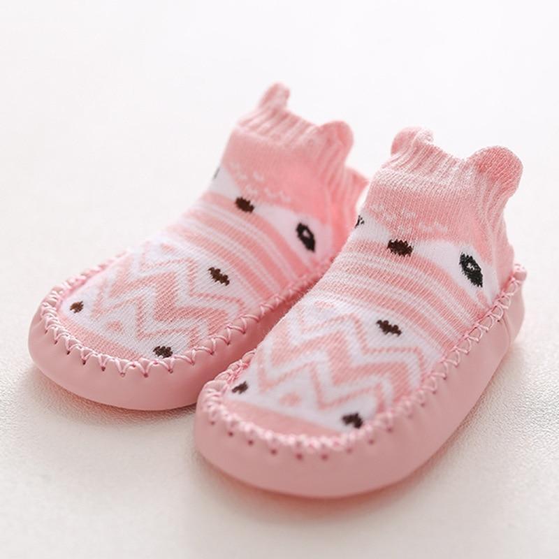 Baby Socks With Rubber Soles Infant Sock Newborn Children Floor Anti Slip Soft Sole Sock For Kids