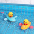 Cartoon Baby Bath Toys Animal Pull Duck Classic Baby Water toy Infant Early Education Bathroom Beach Swiming Toy For Kids