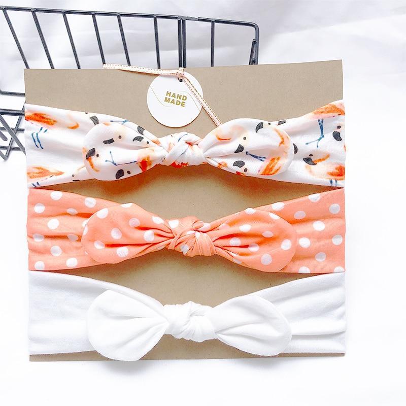 Baby Headbands For Newborn Hair Band Cute Baby Bow Flower Elastic Bow Headwear Kids Gifts Girl Hair Accessories