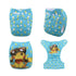 Most Popular Digital Position Baby Cloth Diaper with Microfiber Insert In Modern Printed Design For Baby Boys and Baby Girls KIds