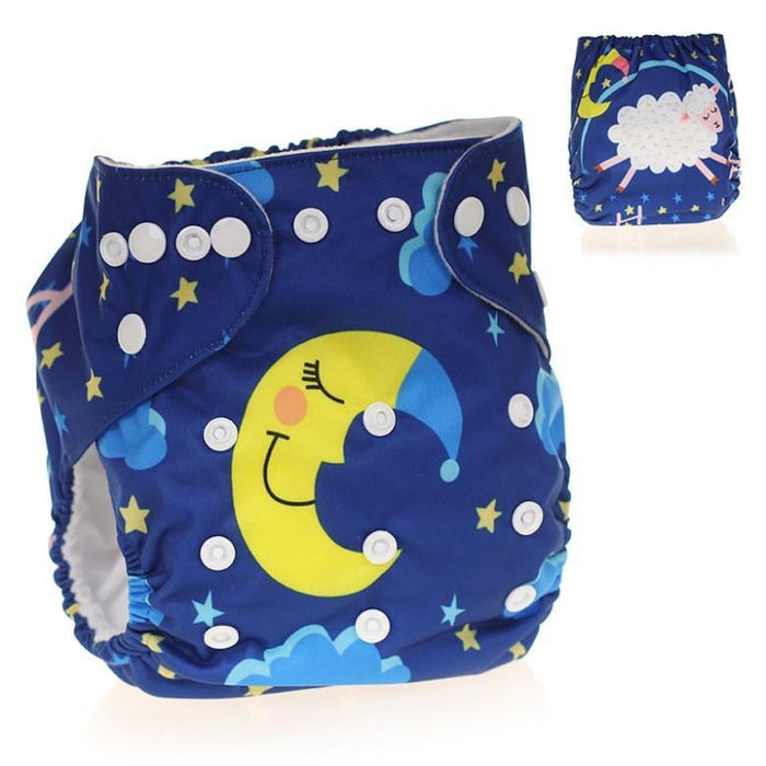 1 Piece Baby Pocket Cloth Diaper Nappy One Size Reusable Washable Comfortable Diapers For Babies