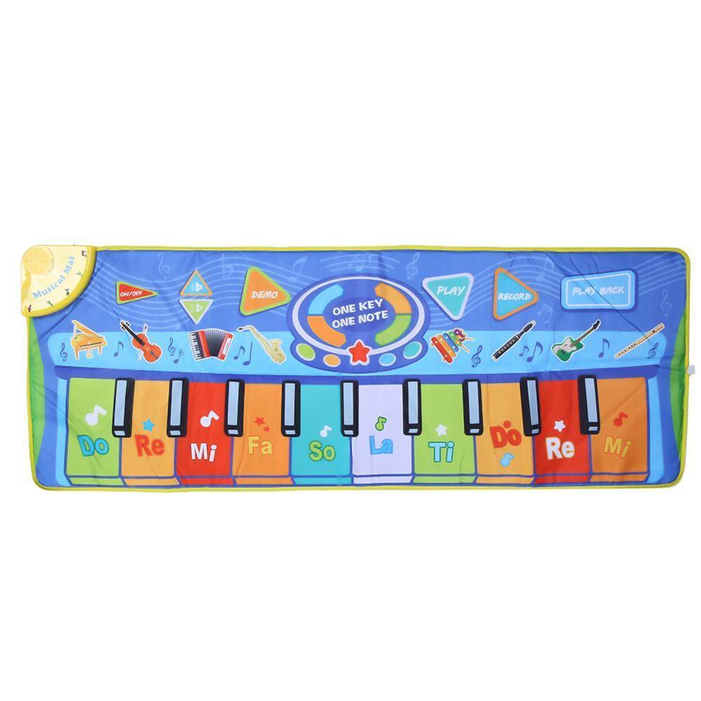 Baby Music Play Carpet Mat Children Kid Crawling Piano Carpet Educational Musical Toy Kids Touch Paly For Kids