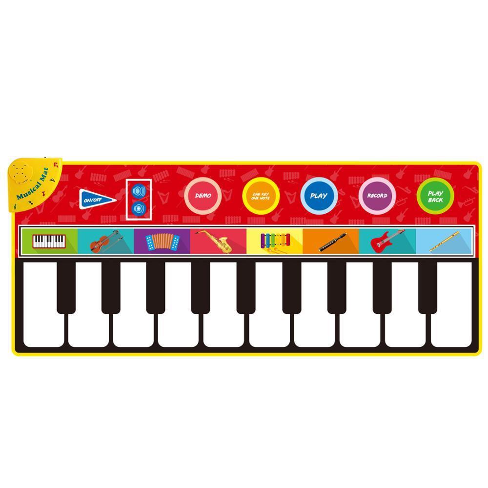 Modern Musical Mat Baby Play Piano Mat Keyboard Toy Music Instrument Game Carpet Music Toys Educational Toys For Kids