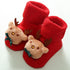 Luxury Modern Christmass Children's Socks With  Doll Baby Keep Warm Elk Non-Slip Socks Newborn For Infant Toddler Kids