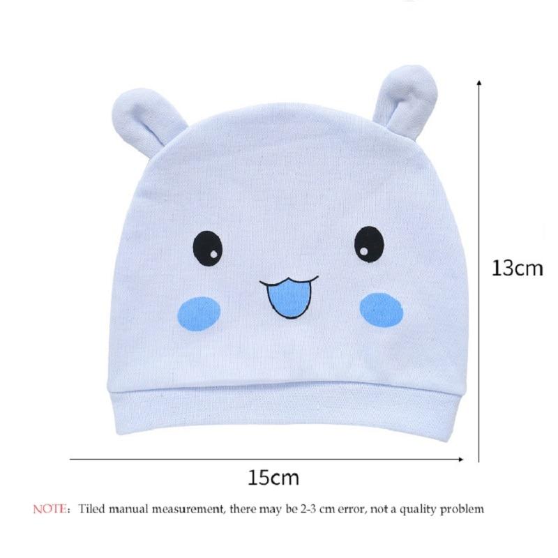 Modern Baby Sleeping Hats Cotton Printed Baby Hats  Caps Newborn Baby Accessories For Baby Girls