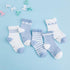 5 Pairs Cute Summer Breathable Mesh Cotton Infant Baby Socks For Newborn Boys And Girls