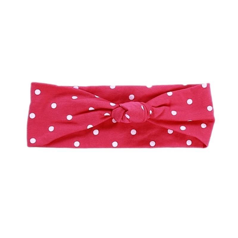 Modern Mother & Daughter Rabbit Ears Bow Hair Bands Cloth Headband Bowknot Headwear Bow